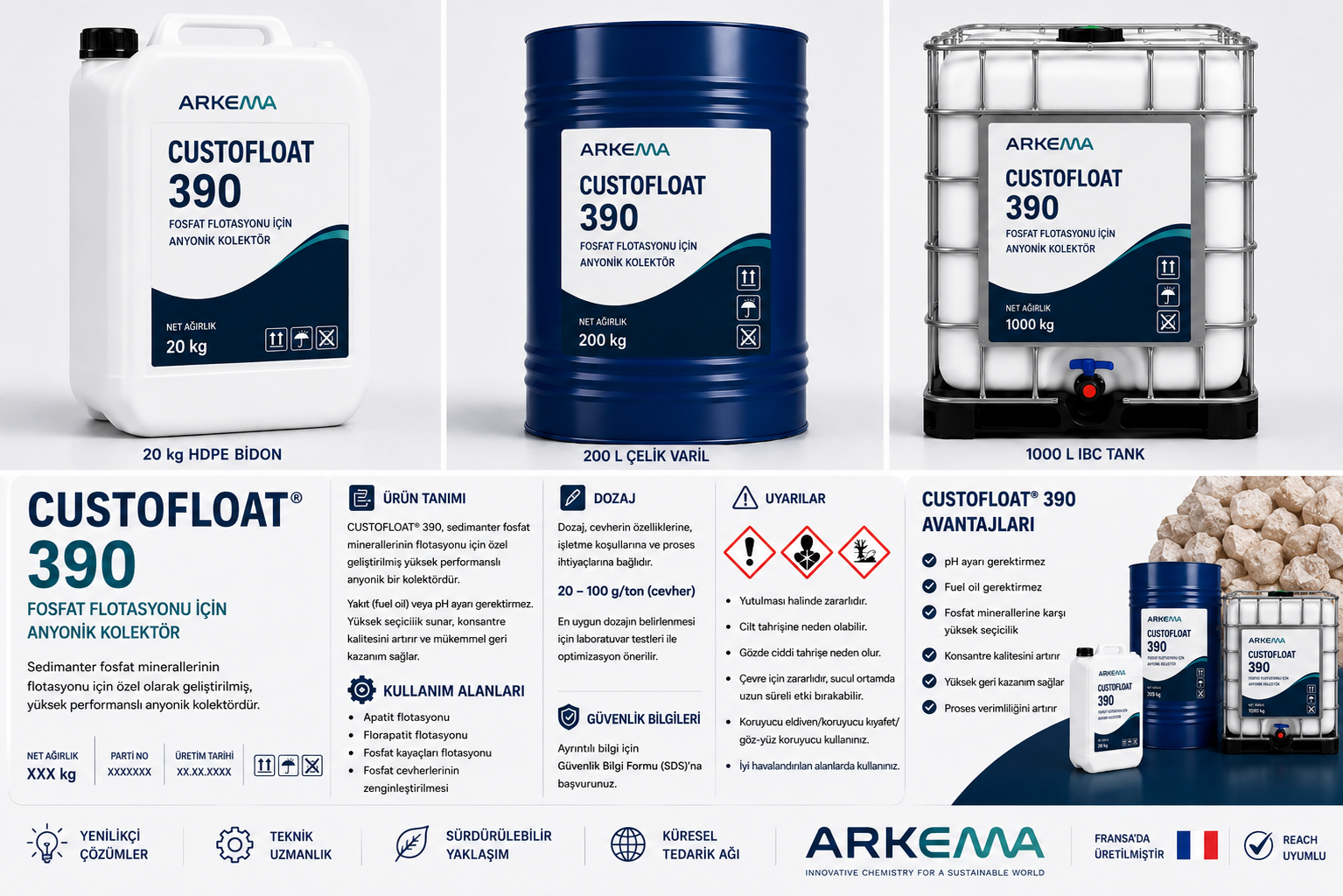 ARKEMA CUSTOFLOAT 390